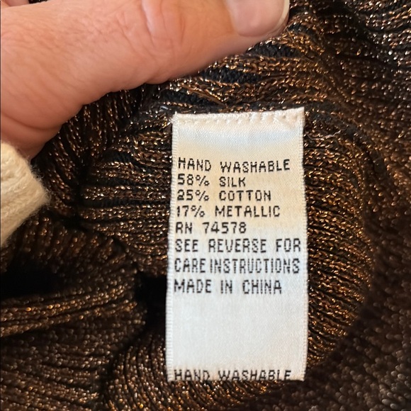 Cache Unique Vintage Beaded Top  Size Medium Excellent Condition! - Picture 8 of 9